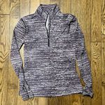 Nike  Purple and White Quarter-Zip Pullover size large Photo 0