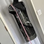 LUX SEQUIN MINI DRESS SZ: S Black Photo 5