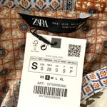 ZARA Belted Patchwork Cottagecore Printed Shirt Dress in Multicolor Photo 11