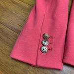 Talbots Aberdeen Blazer Coral Pink Button Front Womens Size 8 Career Fitted Work Photo 3