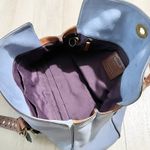 Coach Vintage Nubuck Lavender Blue Studded Chelsea Satchel D063 - 10139 Photo 1