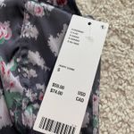 Urban Outfitters Out From Under About Time Printed Satin Corset Top NWT Size S - Black Multi Photo 7