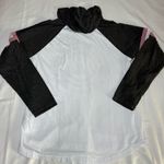 Disney Walt  World Pink Gray Ragland Hoodie Shirt  XL Mickey Mouse Lightweight Photo 7