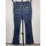 Hudson  Medium Blue‎ Wash Denim Signature Boot Cut Low Rise Women's Jeans Size 27 Photo 3
