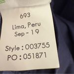 Lilly Pulitzer Finn T-Shirt Dress Bermudaful Long Sleeve Size Small S Navy Blue Photo 4