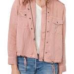 Rails  Women’s Collins Military Jacket Rose Dust Pink Size Medium Photo 0