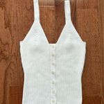 Aerie NWOT  Button Front Sweater Tank Top Photo 0