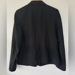 Talbots  Black Blazer Classic Tailored‎ Suit Jacketed Luxe Wool Blazer NWOT 10 Photo 2