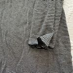 Ralph Lauren Lauren Black & White Stripe Print Ruffle V-Neck Nightgown Size XL Photo 1