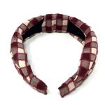 None Women’s Wine Color Headband Photo 1