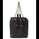 Frye Jade Studded Leather Backpack, ADJUSTABLE Chain/Leather Strap, Black, NWT Photo 3
