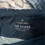 Sweaty Betty  Power Leggings, Beetle Blue Mystical Floral, Large, 7/8 Length Photo 3