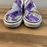 Vans  Slip On Tie Dye New Age Purple Skateboarding Festival Shoes Photo 2