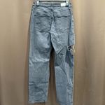 Hollister  Women's Ultra High Rise Dad Jeans Stretch Faded Black Gray Photo 1