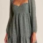 Abercrombie & Fitch Womens Floral Babydoll Mini Dress XS Feminine Romantic Boho Photo 1