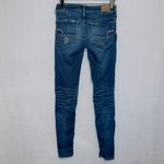 American Eagle AE Dark Wash Denim Super Stretch Mid Rise Jegging Jeans Photo 4