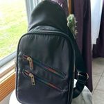 Black Backpack, crossbody ,sling bag Photo 0