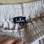 Lulus Lulu’s Taupe Grey Ankle Tie Jogger Pants  Photo 4