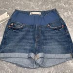 ASOS Blue Denim Jean Shorts Photo 0
