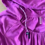 Free People Movement Purple Hooded Shirt Top Photo 3