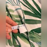 Cupshe  Green White Tropical Maxi Sundress
Deep side slit cutouts summer beach Photo 5