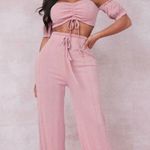 SheIn Pink Two Piece Set Photo 0