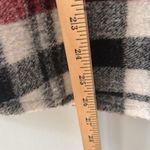 ZARA Women's Plaid Fleece Jacket Winter Date Night Holiday Oversized Photo 7