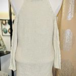 Lookbook Store Ivory Cold Shoulder Sweater Dress Size 4 Photo 2