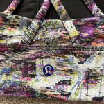 Lululemon 4 Energy Bra Multi Color Criss Cross Strappy Back Photo 2