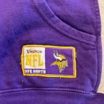 NFL Vikings Zip-Up Hoodie Team Apparel Purple Jacket Large Photo 1