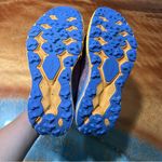 Hoka  Speedgoat 5 trail running shoes Blue Orange no toe laces size 36 euro Photo 6