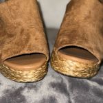 Coconuts by Matisse Straw High Heel Wedges Sandals Photo 2