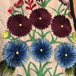 Vintage 70s 80s Reversible Embroidered Vest Western Vibes Open Front Floral sz M Multiple Size M Photo 6