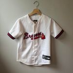 Vintage Atlanta Braves Chipper Jones #10 Jersey — Majestic Made in USA (M) White Size M Photo 0