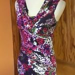 CAbi op art bright plunging tank top Photo 4