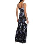 Notte Marchesa Floral Embroidered Tulle Gown Photo 1