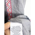 Johnny Was  Ezra Shift Tunic Dress Gray Linen Embroidered Tribal Motif Size XL Photo 5