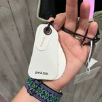 prAna New! Baja Bound Black Color Block Bikini Top Womens Size Small Racer Back Photo 5