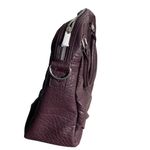 THIRTY ONE Jewell Plum Handbag Vegan Leather Handles Shoulder Strap NEW Purple Photo 2