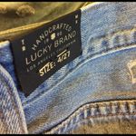 Lucky Brand  cut off bandana paisley denim shorts Photo 3