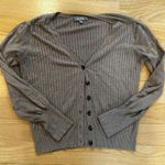 Marled Reunited‎ clothing women's button up sweater large Tan Photo 0