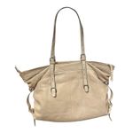 FRANCES BIASIA tan/natural leather shoulder bag Photo 1