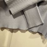 French Connection  Light Blue Mock Turtleneck Knit Long Sleeve Sweater Size M Photo 3