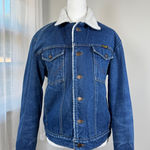 Wrangler Vintage ‘90s Western M-159 Sherpa Lined Denim Unisex Jacket Photo 0