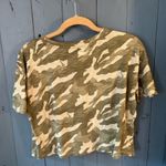 Old Navy  Women's Camouflage Crop Top - Green | Women’s Size Medium Photo 4