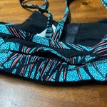 Lululemon  Blue Patterned Sports Bra Photo 8