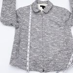 J.Crew  Black White Tweed Zip Up Collared Suit Jacket Blazer E8496 Size 00 Photo 12