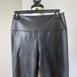 Boston Proper  faux leather pull on pants size small rocker date night Photo 1