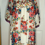 Flying Tomato Floral Dress on/off Shoulder with batwing sleeves. Size 2X Photo 0