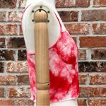 SheIn Tie dyed neon crop top with lace accents / 1X / Excellent condition Photo 2